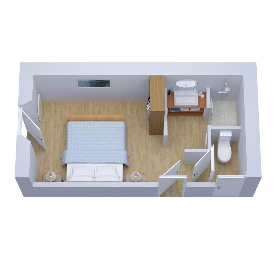 Chambre Double Cosy - Gite De La Louve Fougax-et-Barrineuf Exteriör bild
