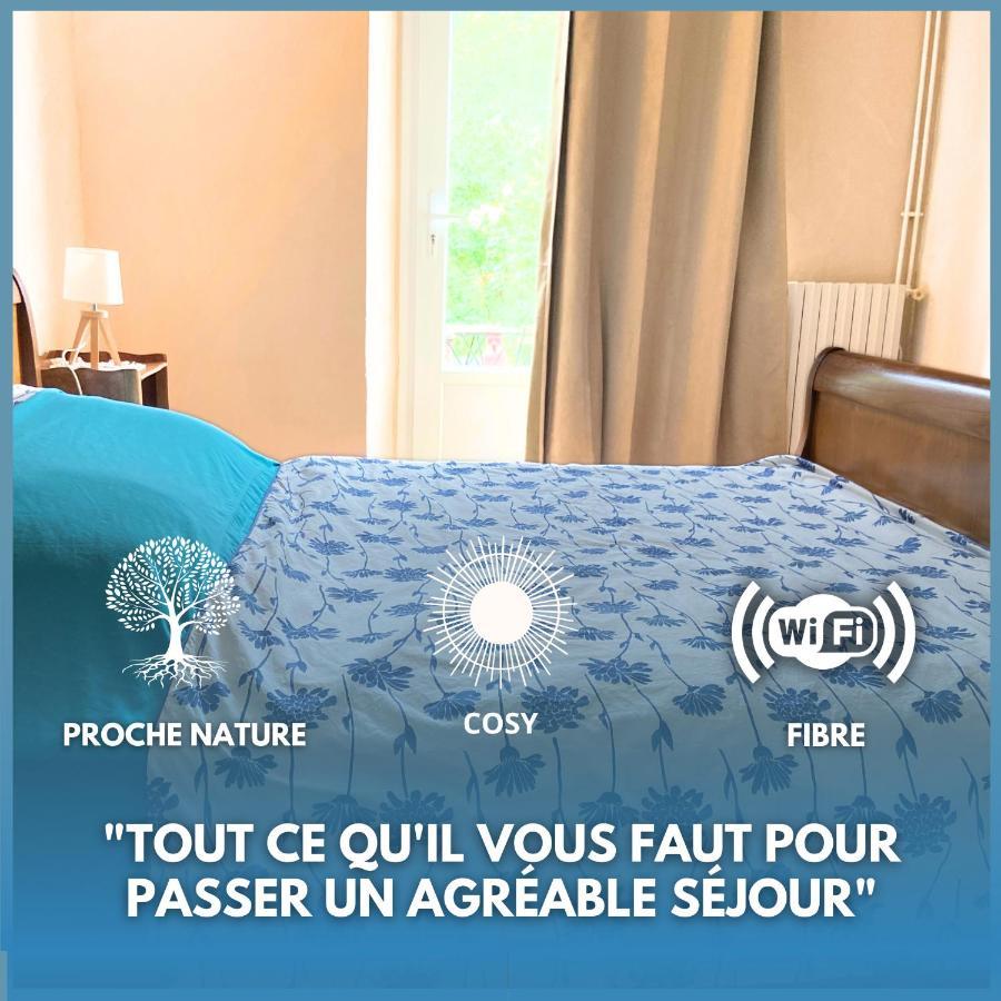 Chambre Double Cosy - Gite De La Louve Fougax-et-Barrineuf Exteriör bild